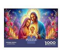 Jesús - religión 1000 Piezas Rompecabezas para Hacer Uno Mismo para Poner A Prueba La Lógica Sagrado Tesoro Jesús excelente para Amenizar Una Celebración Y Agradar A Un Aficionado 38x26cm/1000pcs