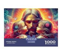 Jesús - Religión(3)_4 Juego De Puzzle En Familia con La Claridad De La Alta Definición - El Regalo Original Y Sorprendente para Esta Navidad, Ideal para +14 Años 52x38cm/1000pcs