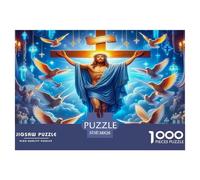Jesus - Religion Advanced 1000 Piece Brain Teaser - Educational Art Puzzle for Adults and Children 12+ 38x26cm/1000pcs