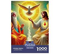 Jesus - Religion Advanced 1000 Piece Brain Teaser - Educational Art Puzzle for Adults and Children 12+ 70x50cm/1000pcs