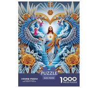 Jesus - Religion Challenging 1000 Piece Puzzle for Adults - Difficult Brain Teaser Game 70x50cm/1000pcs
