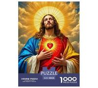 Jesus - Religion Complex 1000 Piece Mind Puzzle - Educational Art Game for Adults and Kids 38x26cm/1000pcs