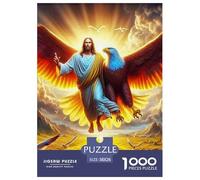 Jesus - Religion Complex Mind Challenge Puzzle - 1000 Piece Educational Art for Adults and Kids 38x26cm/1000pcs