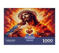Jesus - Religion Extreme 1000 Piece Educational Puzzle - Art Game for Adults and Kids 12+ 70x50cm/1000pcs