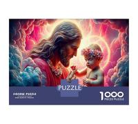 Jesús - Religión Puzle De 1000 Piezas - Regalo Amigo Invisible - Rompecabezas 52x38cm/1000piezas