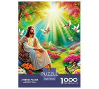Jesús - Religión Puzzle 1000 Piezas, Diversión Rompecabezas De Bricolaje, Entretenimiento Creativo, Regalo, para Adultos Y Niños A Partir De 12 Años 70x50cm/1000pcs
