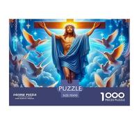 Jesús - Religion Puzzle 1000 Piezas Pasatiempo Creativo Clásicos Regalos Decoración del Rompecabezas Desafiante Noches De Juegos Adultos Y Niños A Partir De 12 Años 70x50cm/1000pcs