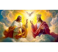 Jesús-Religión Puzzle Imposible,desafío para Adultos Entretenimiento Creativo 1000 Piezas Obra de Arte de Juego de para Adultos, Regalos a Partir de 14 Años 75x50cm/1000pcs