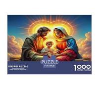 Jesús - Religión Puzzle Imposible,desafío para Adultos Entretenimiento Creativo 1000 Piezas Obra De Arte De Juego De para Adultos Y Niños 38x26cm/1000pcs