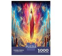 Jesús - Religión Puzzles Actividades Familiares 1000 Piezas Dios Juego De Rompecabezas Pasatiempo Creativo para Niños Adultos 70x50cm/1000pcs