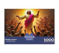 Jesús - Religión Puzzles Imposible,desafío for Adults Juego EduGatoivo 1000 Piezas Obra De Arte De Juego De para Adultos Y Niños A Partir De 12 Años 38x26cm/1000pcs