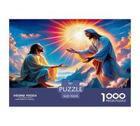 Jesús - Religión Puzzles Imposible,desafío for Adults Juego EduGatoivo 1000 Piezas Obra De Arte De Juego De para Adultos Y Niños Mayores De 12 Años 70x50cm/1000pcs