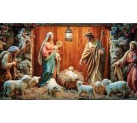 Jesús-Religión Puzzles Imposible,desafío para Adultos Juego edugatoivo 1000 Piezas Obra de Arte de Juego de para Adultos y Niños a Partir de 12 Años 38x52cm/1000pcs