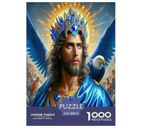 Jesus Religion Rompecabezas 1000 Piezas para Adultos Y Niños Infantil Impossible cochetón 3D Juego Familiar Idea De Regalo para Ella O É 52x38cm/1000pcs