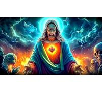 Jesús-Religión Rompecabezas Imposible,desafío para Adultos Juego Educativo 1000 Piezas Obra de Arte de Juego de para Adultos y Niños a Partir de 12 Años 38x52cm/1000pcs