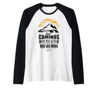 Jesus Religious Bible Verse Mexican, Spanish Christian Quote Camiseta Manga Raglan