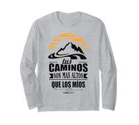 Jesus Religious Bible Verse Mexican, Spanish Christian Quote Manga Larga