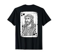 Jesús Rey De Corazones - Amante De Los Juegos De Cartas Camiseta