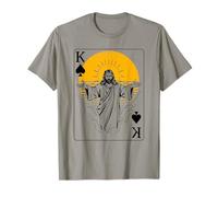 Jesús Rey de Picas Naipe Fe Cristiana Camiseta