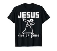 Jesús Rey De Reyes Dab Alabanza Adoración Danza Dabbing Baile Camiseta gráfica económica