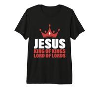 Jesús Rey de Reyes Señor de Señores Apocalipsis 19 16 Camiseta Premium