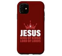 Jesús Rey de Reyes Señor de Señores Apocalipsis 19 16 Carcasa para iPhone 11