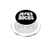 Jesús Rocas Fe Cristiana Jesús Rocas PopSockets PopGrip para MagSafe