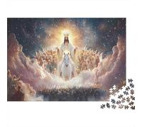 Jesús Rompecabezas 1000 Piezas Ilustrados Papel DIY Desafío Imposible Adultos Familia Regalo Familiar Navidad 38x26cm/1000pcs