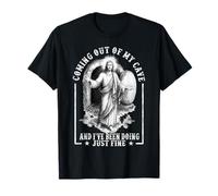 Jesús saliendo de mi cueva y he estado haciendo bien Camiseta