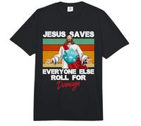 Jesús Salva a Todos los demás Rollo por daño Christian Daying Comfort Colors Adult Heavyweight T-Shirt
