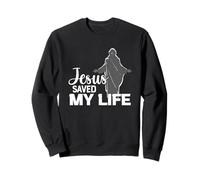 Jesús salvó mi vida Fe espiritual Sudadera