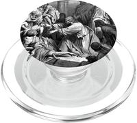 Jesús Sanando a los Enfermos Gustave Dore Arte Bíblico Religioso PopSockets PopGrip para MagSafe