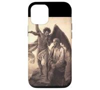 Jesús Satanás en la Montaña Tentación de Cristo Carcasa para iPhone 12/12 Pro
