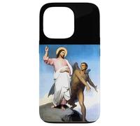 Jesús Satanás Tentación de Cristo Carcasa para iPhone 13 Pro