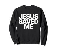Jesus Saved Me, God Love Christian Faith Worship Religious Sudadera
