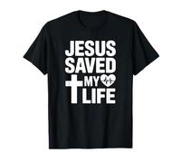 Jesús Saved My Life Christian Faith Camiseta