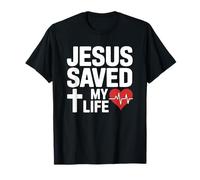 Jesús Saved My Life Christian Faith Camiseta