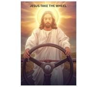 Jesus take the wheel Journal: Jesus Take the Wheel: Reflections on Surrender, Guidance, and the Journey of Faith