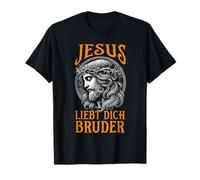 Jesús Te ama Hermano Dios Cristianos Católicos Cristianos Camiseta