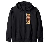 Jesús - Te Estoy Mirando - Meme Cristiano Divertido Sudadera con Capucha