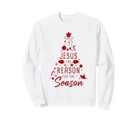 Jesus The Reason For The Season - Christmas Family White Sudadera