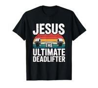 Jesus The Ultimate Deadlifter Camiseta gráfica económica