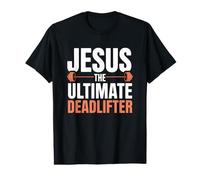 Jesus The Ultimate Deadlifter Camiseta gráfica económica