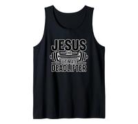 Jesus The Ultimate Deadlifter Camiseta sin Mangas
