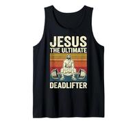 Jesus The Ultimate Deadlifter Camiseta sin Mangas