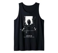 Jesus The Ultimate Deadlifter - Divertido gráfico de Levantamiento de Pesas Camiseta sin Mangas