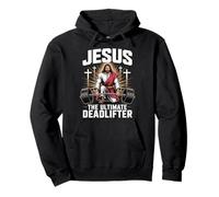 Jesus The Ultimate Deadlifter Sudadera con Capucha