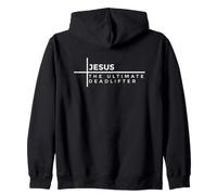 Jesus The Ultimate Deadlifter Sudadera con Capucha