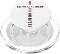 Jesus The Way The Truth and The Life - John 14:6 Cross PopSockets PopGrip para MagSafe