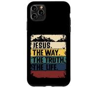 Jesus The Way Truth Life Women Men Kids Christian Worship Carcasa para iPhone 11 Pro MAX